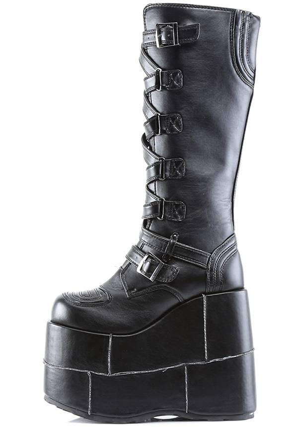 Demonia stack platform boots sale