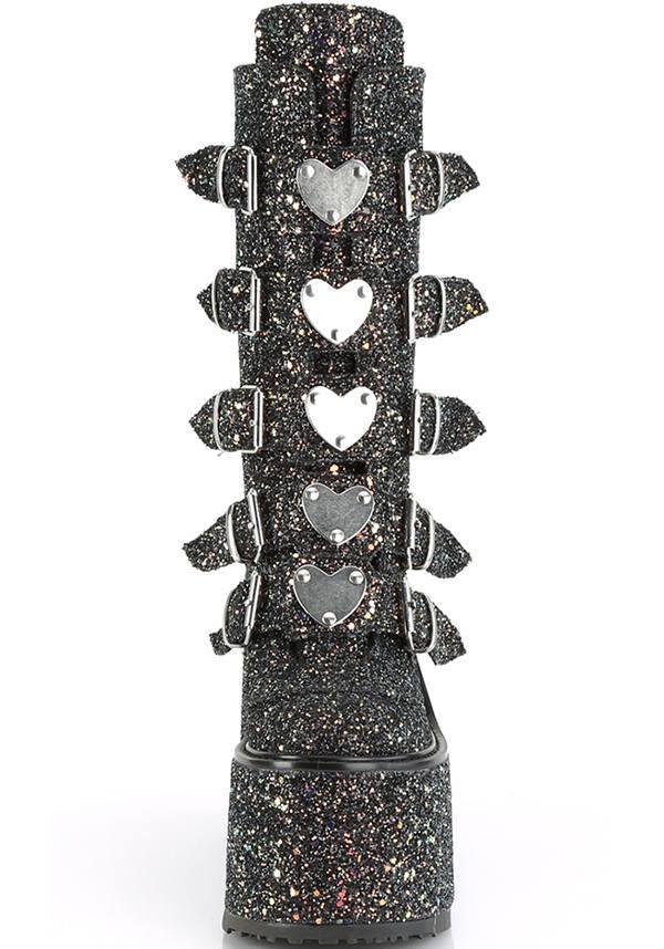 Demonia 2024 glitter boots