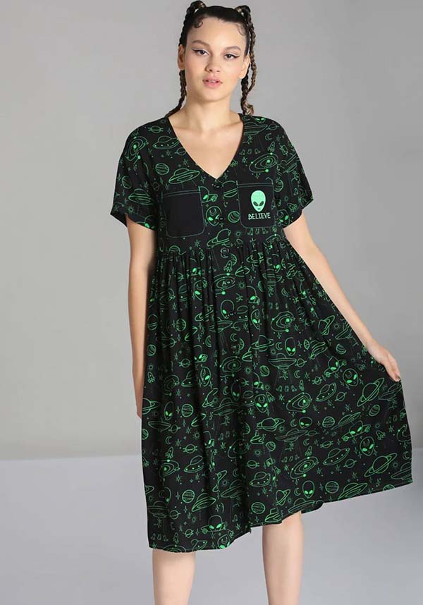 Mulder Green DRESS