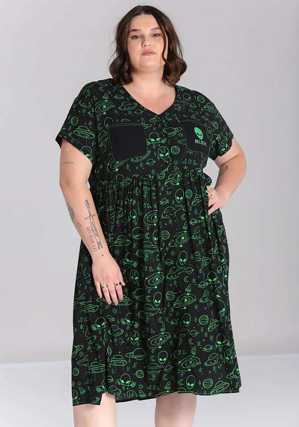 Mulder Green DRESS