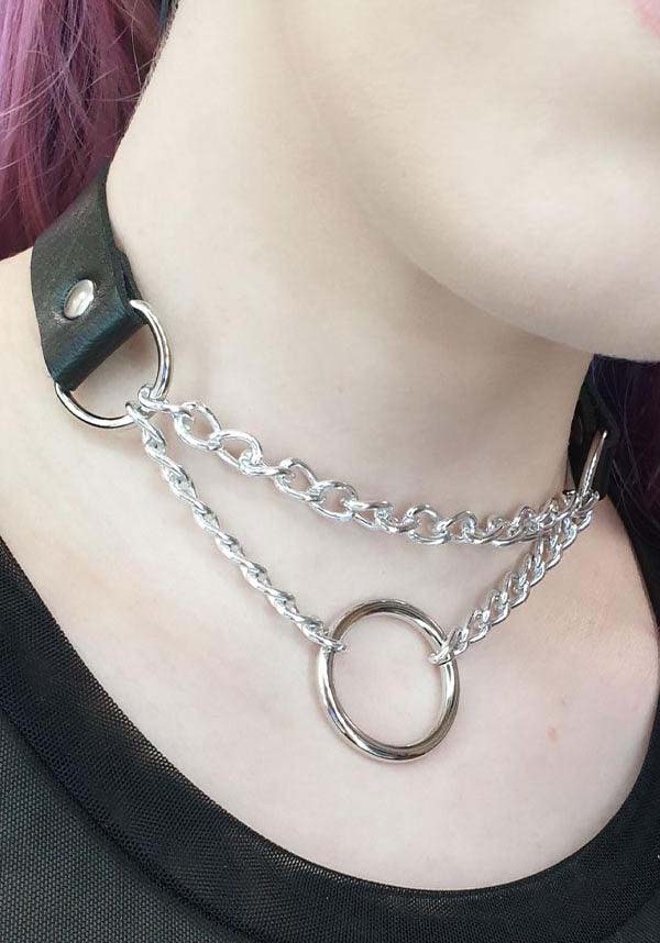 Goth on sale chain choker