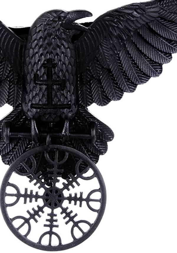 Restyle - Helm of Awe Raven Pendant - Buy Online Australia