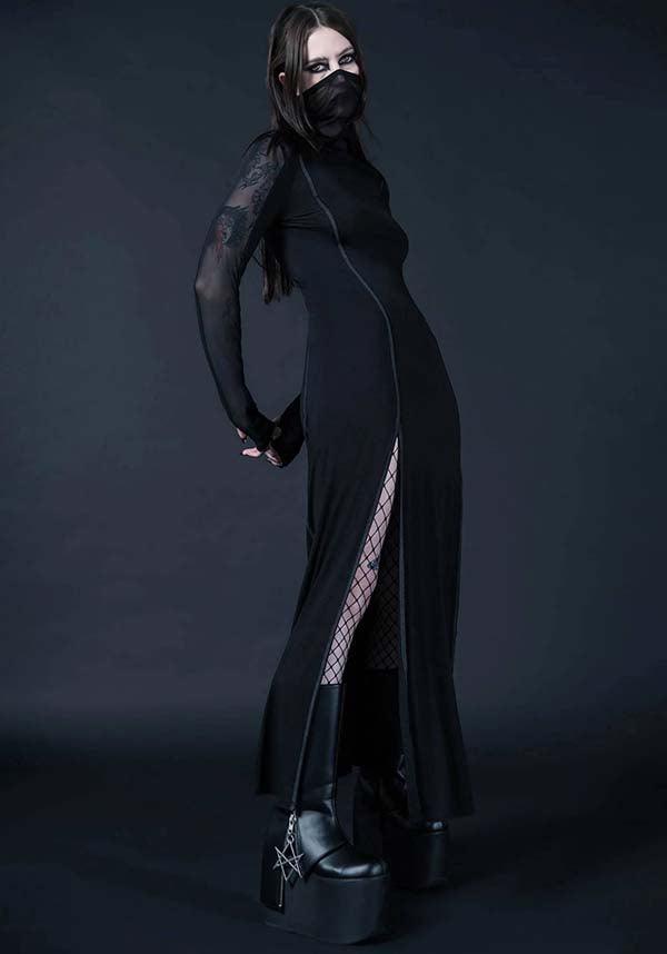 Killstar - Nicole Fishnet Bodycon Dress - Buy Online Australia