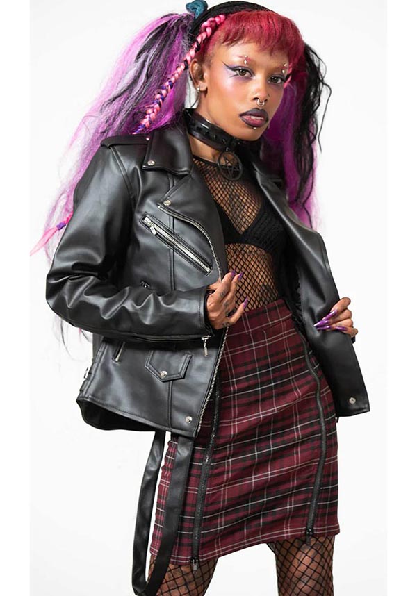 Killstar - Faux Leather Jacket - Buy Online Australia