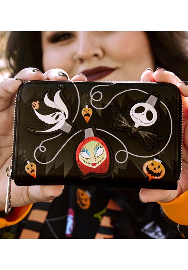 Loungefly The Nightmare Before Christmas Tree Lights Zip Wallet Buy Online Australia