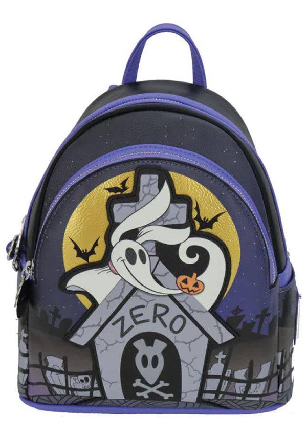 Nightmare Before Christmas Zero Graveyard Metallic Mini Backpack