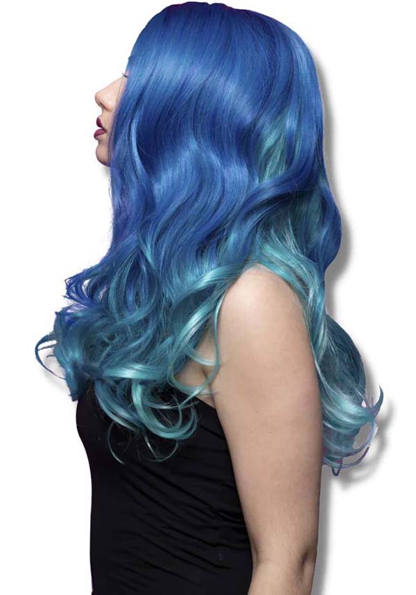 Blue shop queen wig