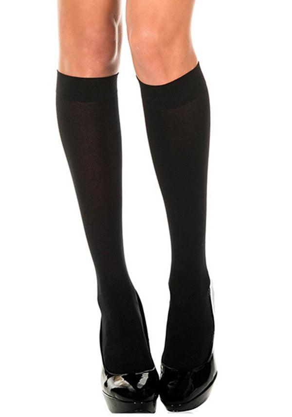 Roller Derby Black Booty Shorts Striped Knee Socks Leggings