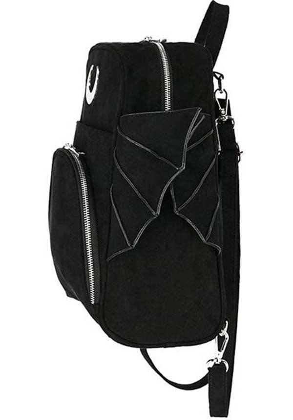 Gothic One-Eyed Devil Rabbit Messenger Bag