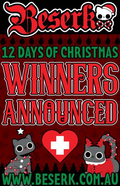 12 Days of Christmas 2022 Winners Announced! - Beserk