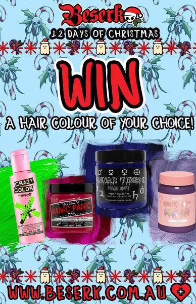 12 DAYS OF CHRISTMAS - Day 10 - Win A Hair Colour Of Your Choice! - Beserk