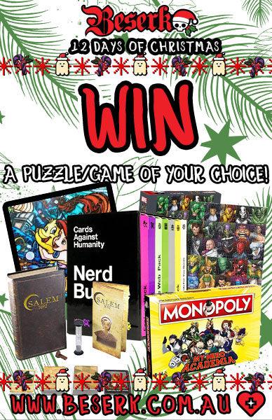 12 DAYS OF CHRISTMAS - Day 5 - Win A Puzzle or Game Of Your Choice! - Beserk