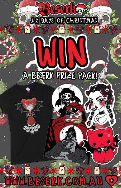 12 DAYS OF CHRISTMAS - Day 7 - Win A Beserk Prize Pack! - Beserk