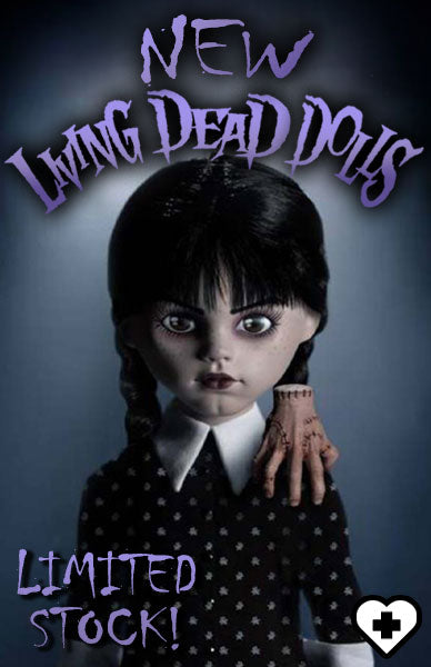 NEW WEDNESDAY LIVING DEAD DOLL!