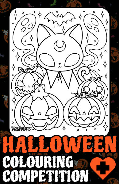 HALLOWEEN COLOURING COMPETITION