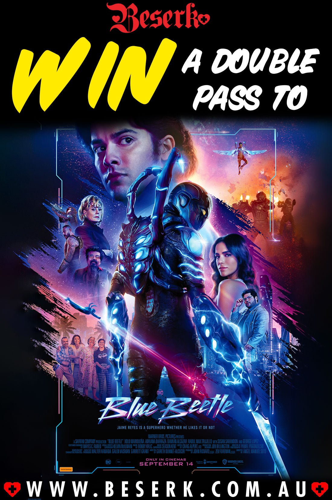 Win A Double Pass To Blue Beetle