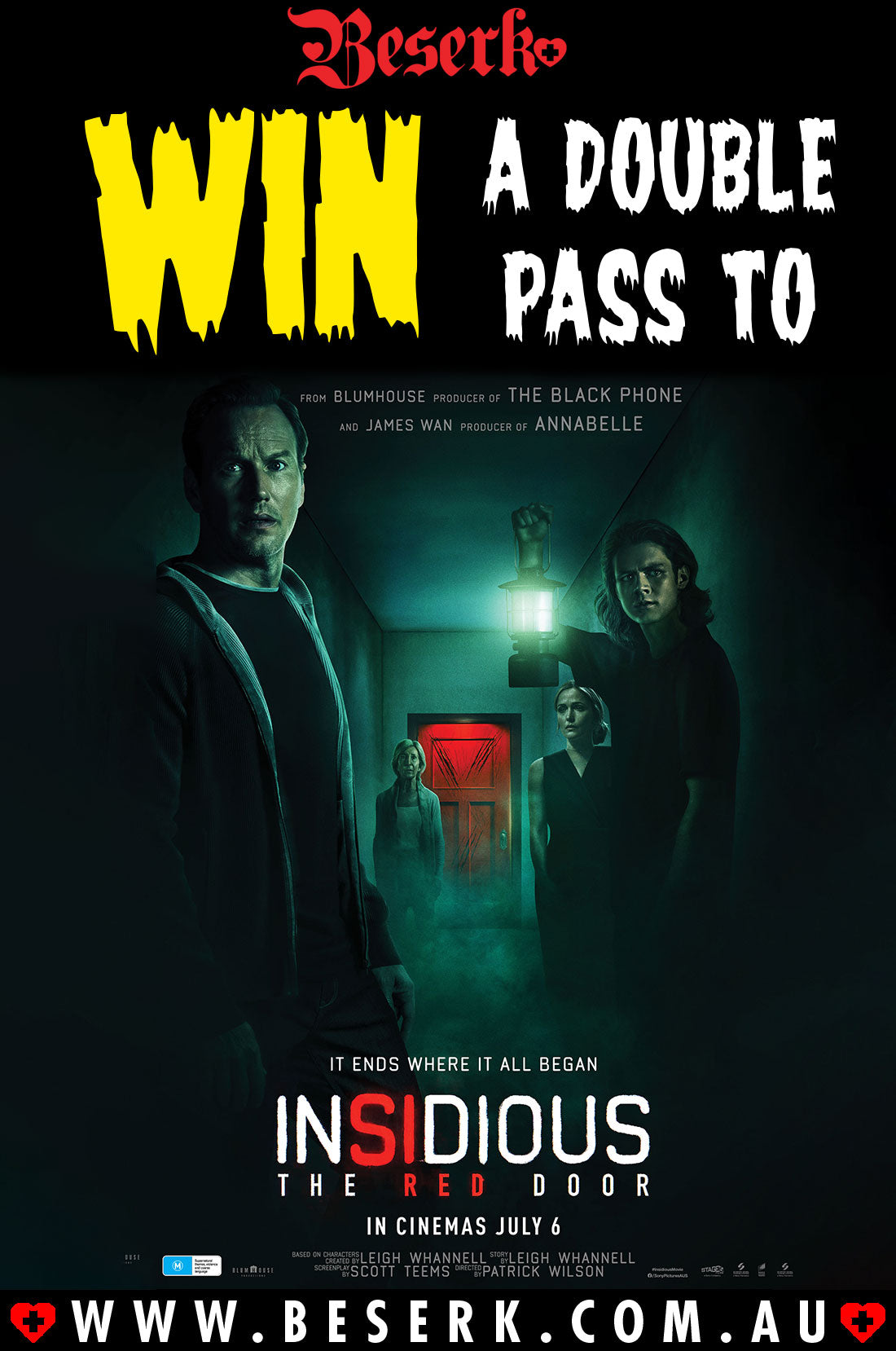 Win A Double Pass To Insidious: The Red Door