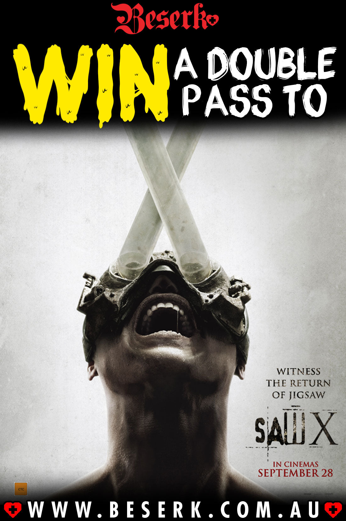 Win A Double Pass To Saw X