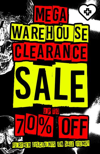 BESERK'S MEGA WAREHOUSE CLEARANCE SALE!! - Beserk