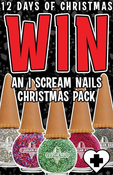 Day 06 - Win An I Scream Nails Christmas Pack - Beserk