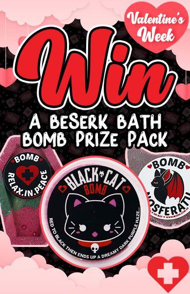 Happy Valentine's Week! Win A Beserk Bath Bomb Prize Pack! - Beserk