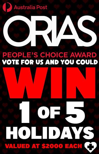 VOTE FOR BESERK IN THE ORIAS & WIN 1 OF 5 HOLIDAYS - Beserk