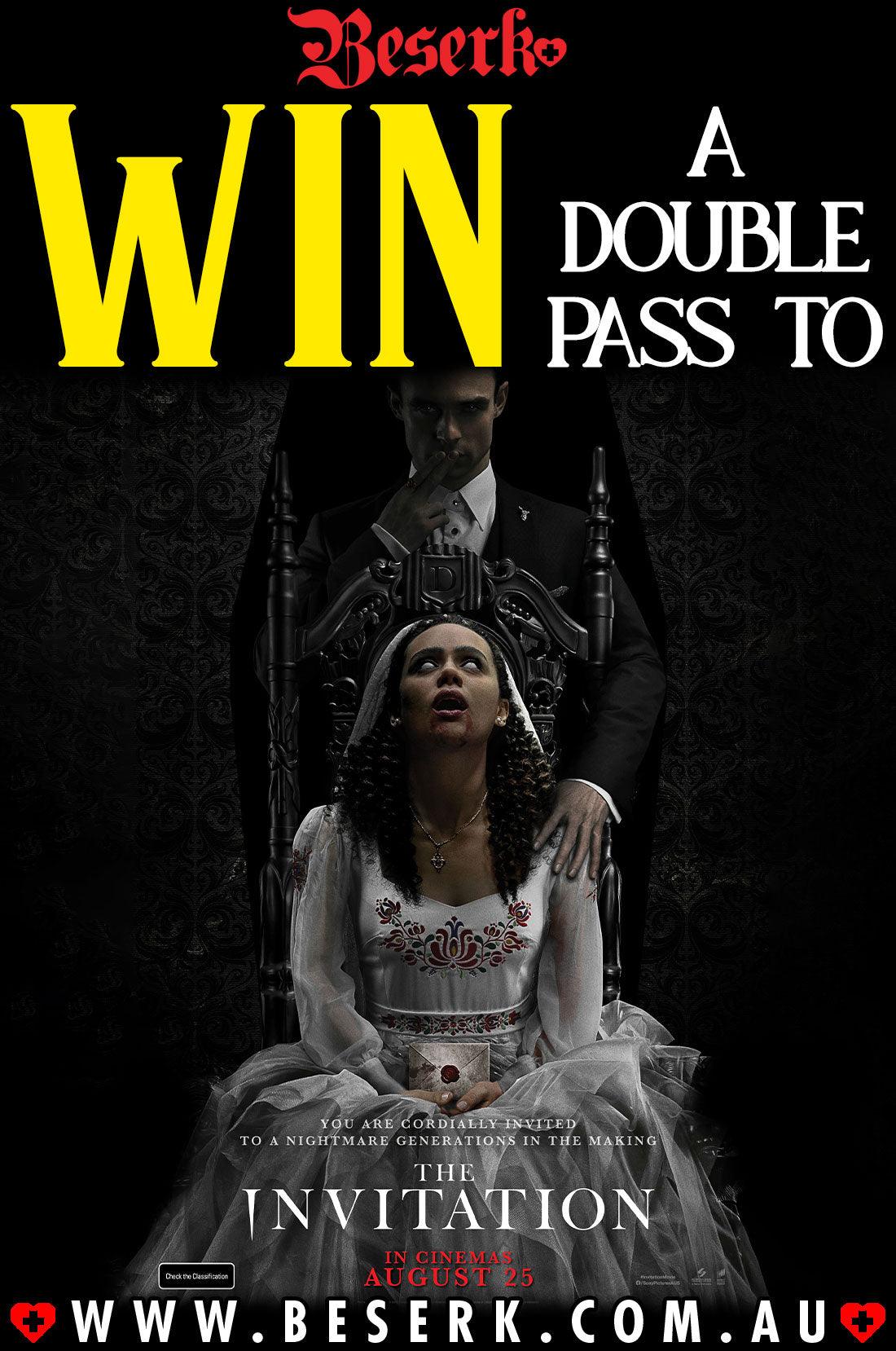 Win A Double Pass To The Invitation - Beserk