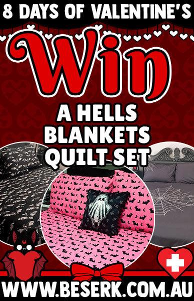 WIN A HELLS BLANKETS QUILT SET OF YOUR CHOICE - Beserk