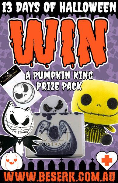 WIN A PUMPKIN KING PRIZE PACK - Beserk