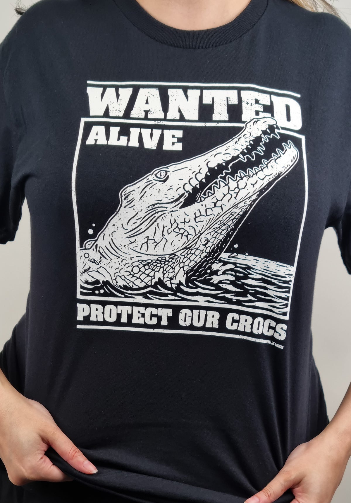 Protect Our Crocs | STONEDEAF CHARITY T-SHIRT