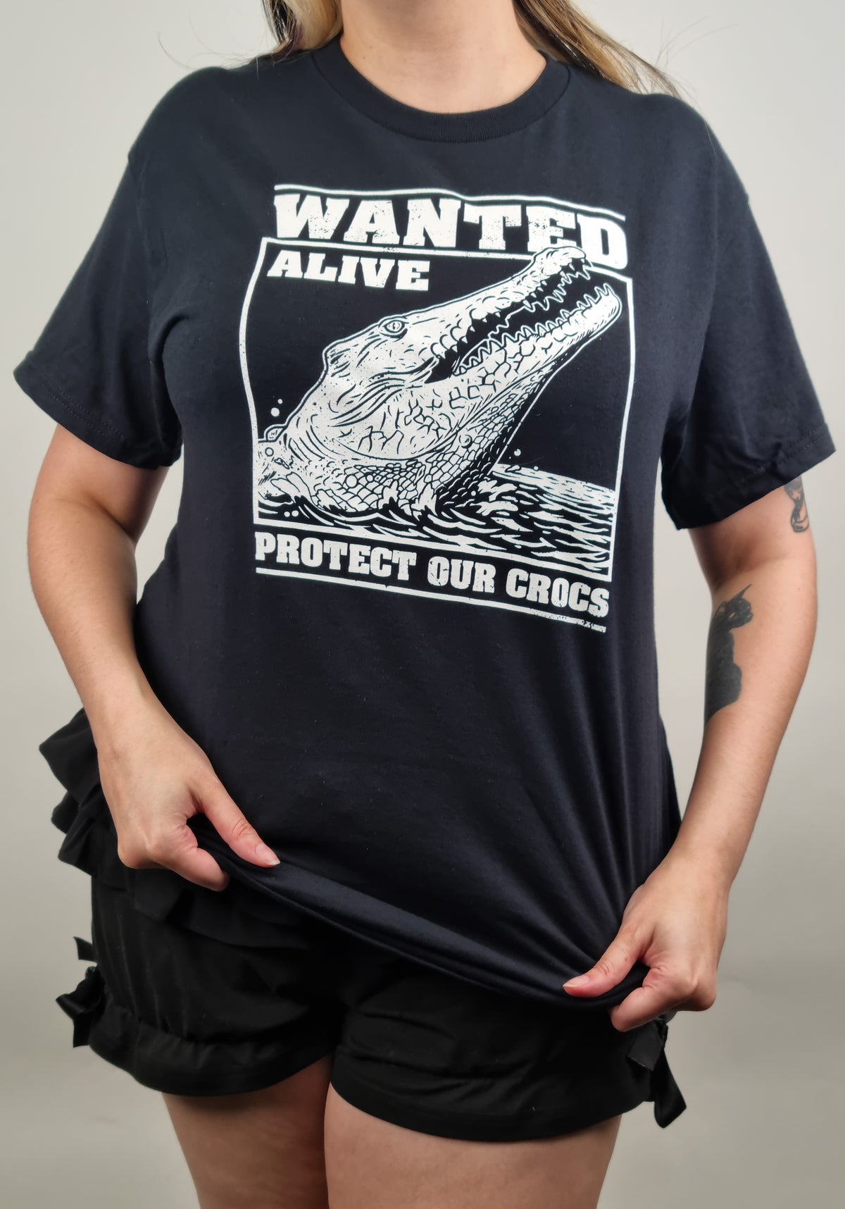 Protect Our Crocs | STONEDEAF CHARITY T-SHIRT