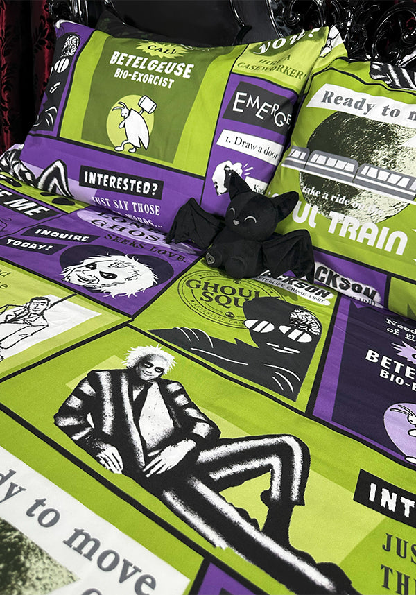 Beetlejuice Beetlejuice: Bio Exorcist [King] | DOUBLE SIDED QUILT SET [PREORDER]