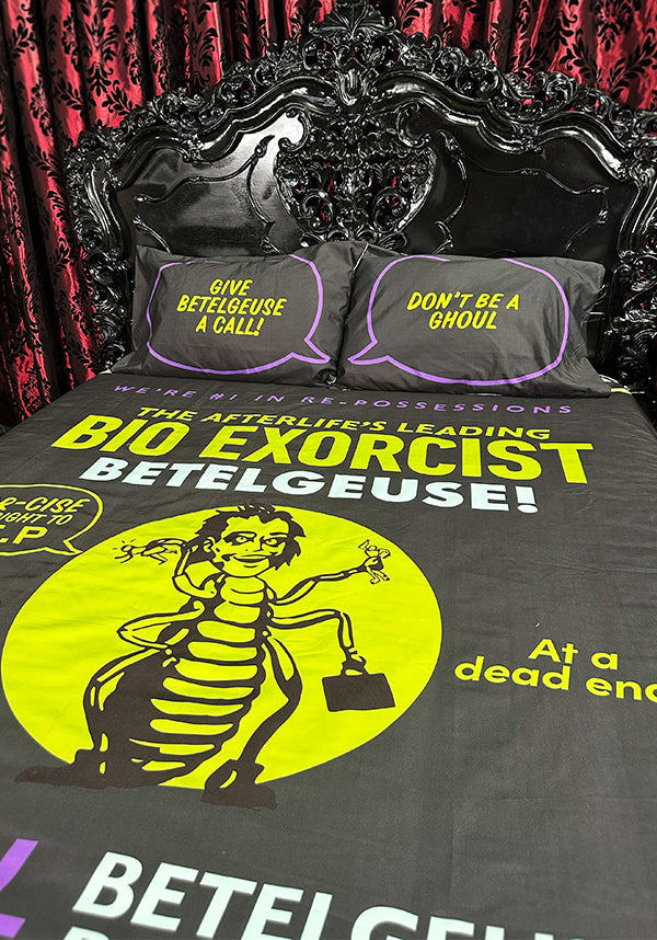 Beetlejuice Beetlejuice: Bio Exorcist [King] | DOUBLE SIDED QUILT SET [PREORDER]