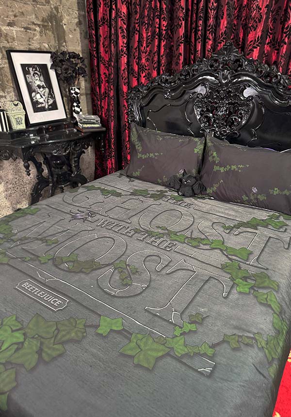 Beetlejuice: Ghost With The Most [King] | DOUBLE SIDED QUILT SET [PREORDER]