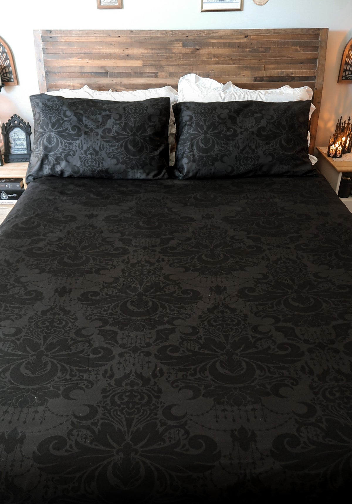 Good Mourning [Grey/Black] | KING QUILT SET