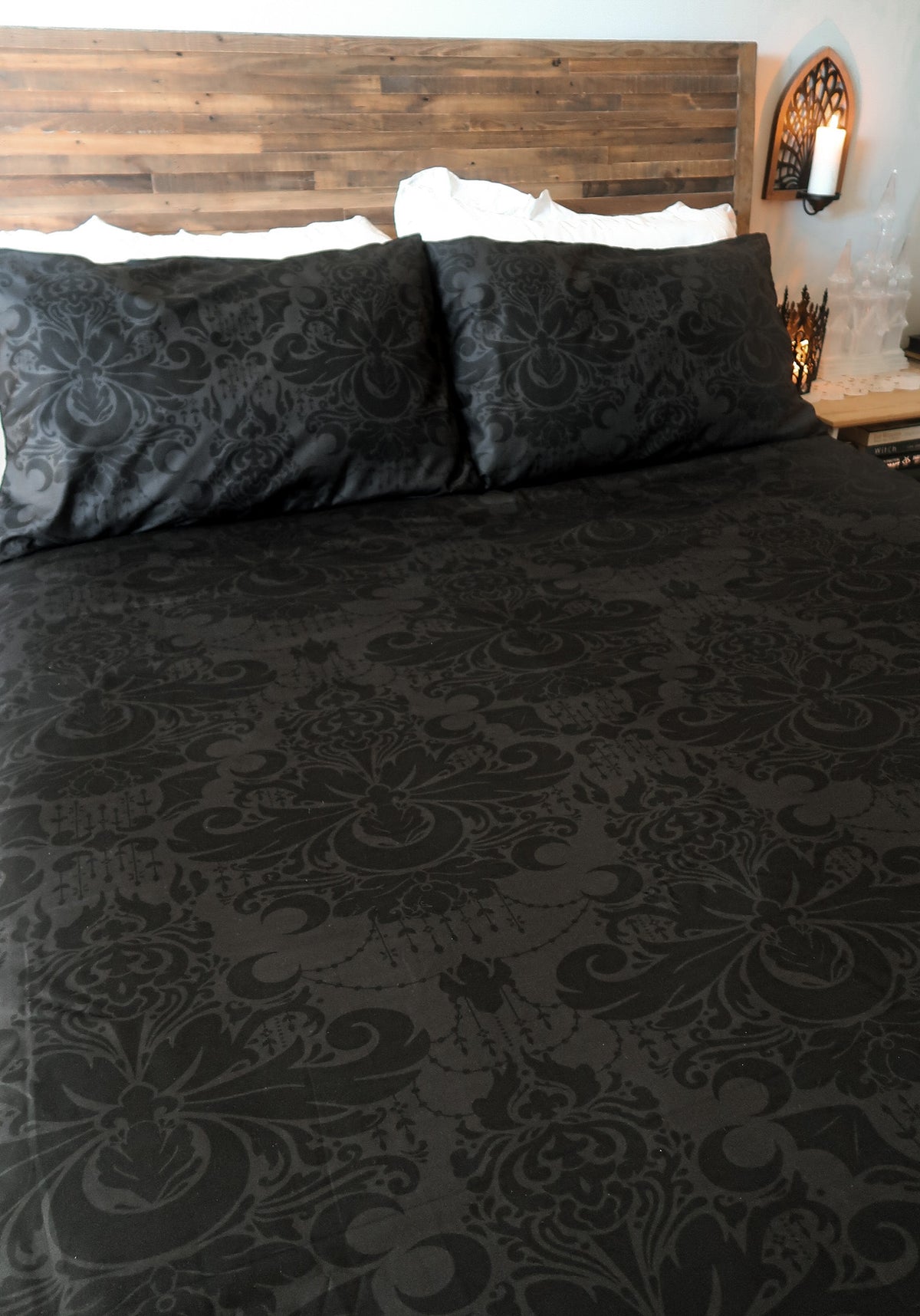 Good Mourning [Grey/Black] | KING QUILT SET