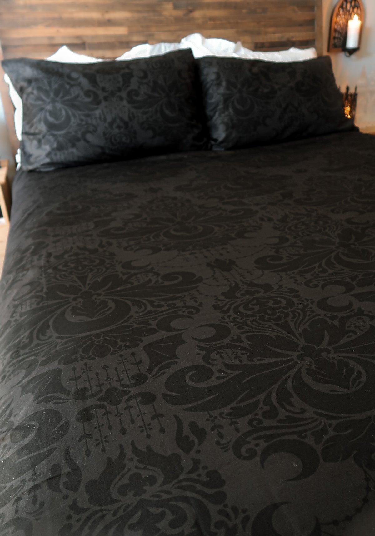 Good Mourning [Grey/Black] | KING QUILT SET