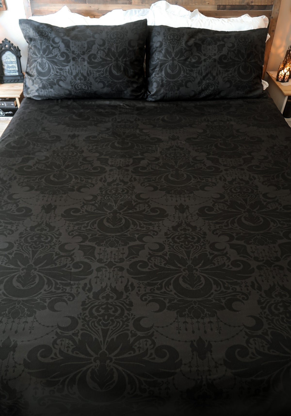 Good Mourning [Grey/Black] | KING QUILT SET