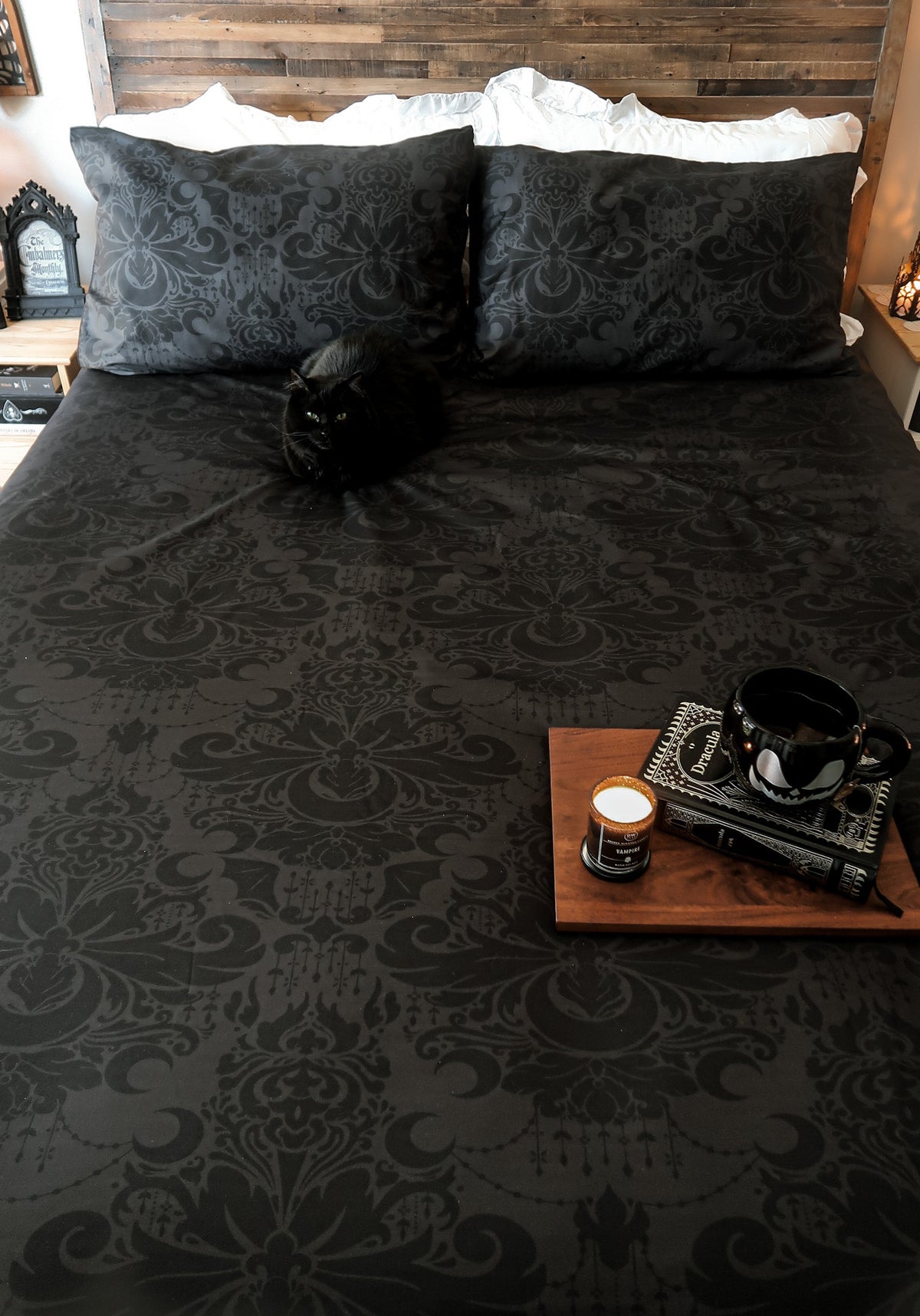 Good Mourning [Grey/Black] | KING QUILT SET