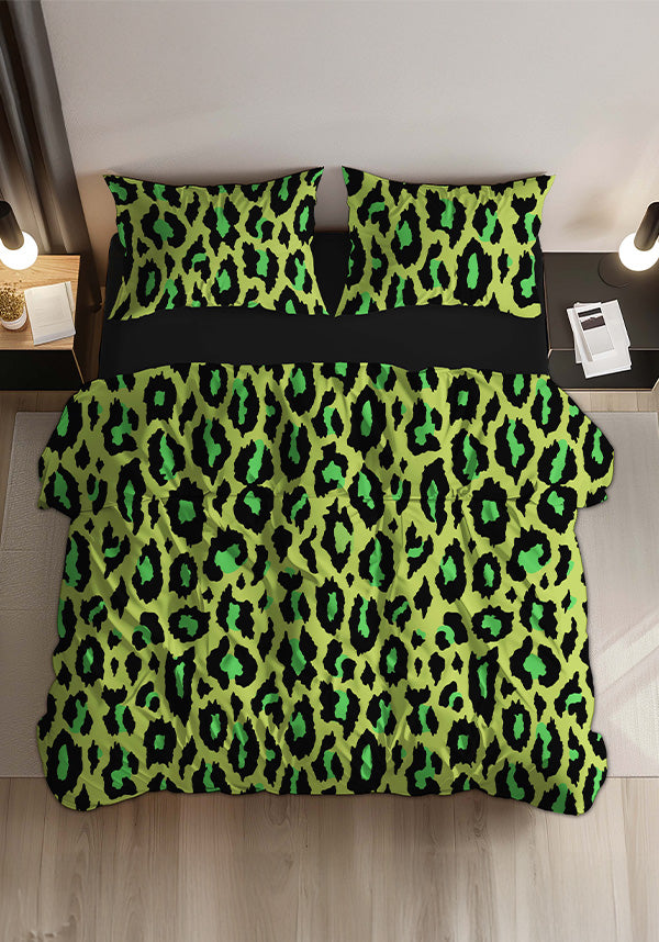 Acid Leopard | KING QUILT SET