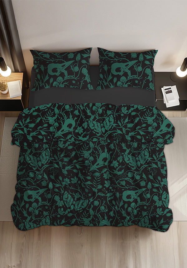 Phantom Woods [Green] | KING QUILT SET