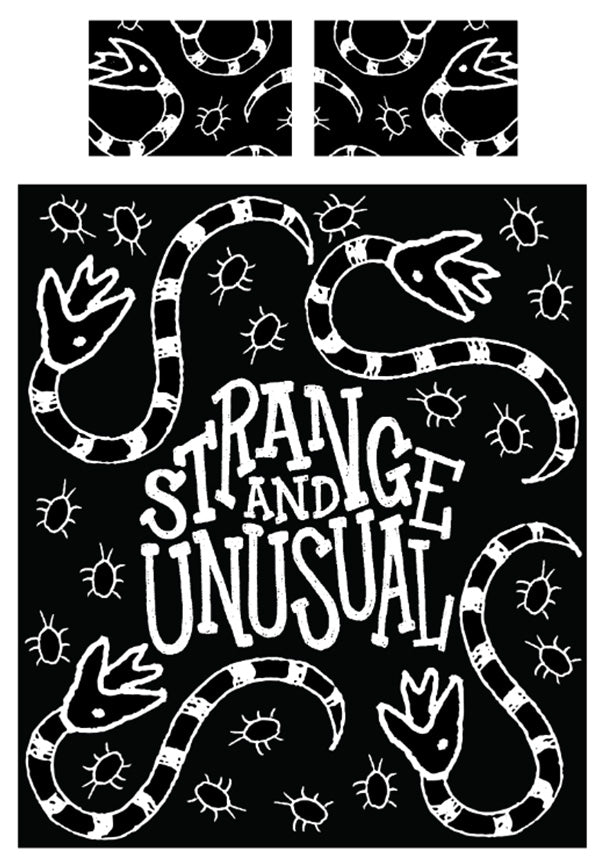 Beetlejuice: Strange and Unusual [King] | DOUBLE SIDED QUILT SET [PREORDER]