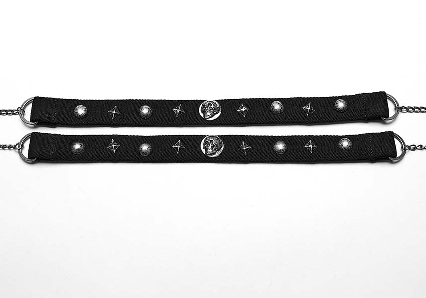 Punk Rave - Amaris Black Studded Choker - Buy Online Australia