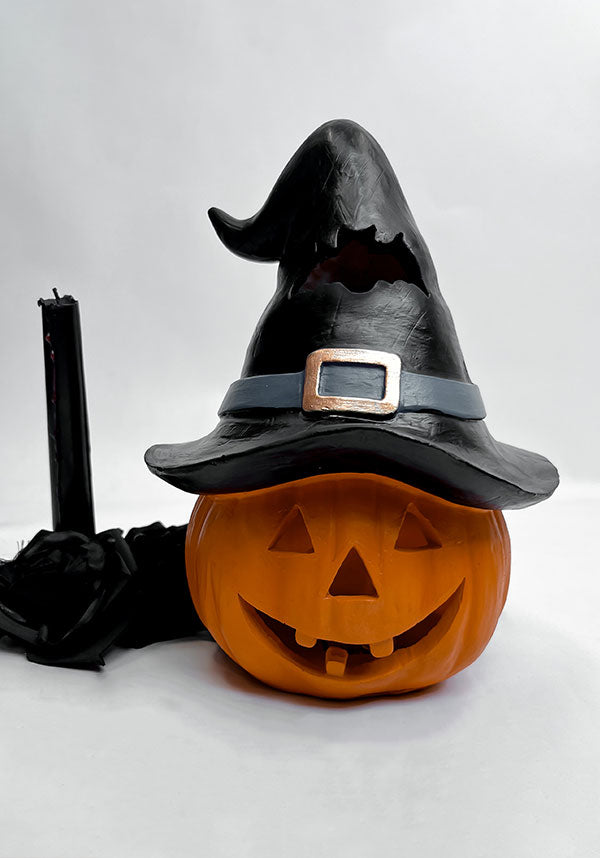 Witchy Jack-o-lantern | ORNAMENT WITH LIGHT