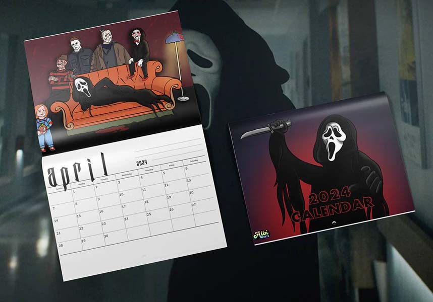 Albi Arts Scary Movie 2024 Calendar Buy Online Australia