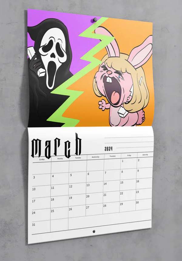 Albi Arts Scary Movie 2024 Calendar Buy Online Australia