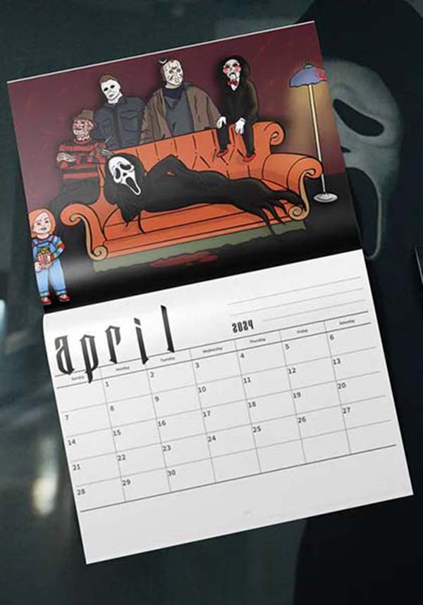 Albi Arts Scary Movie 2024 Calendar Buy Online Australia