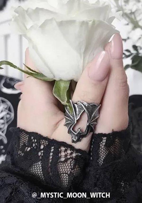 Stealth | RING - Beserk - accessories, alchemy gothic, all, bat, bats, batwing, clickfrenzy15-2023, discountapp, fp, goth, gothic, gothic accessories, gothic gifts, halloween, jewellery, jewelry, jul20, mens, mens accessories, mens valentines gifts, ring