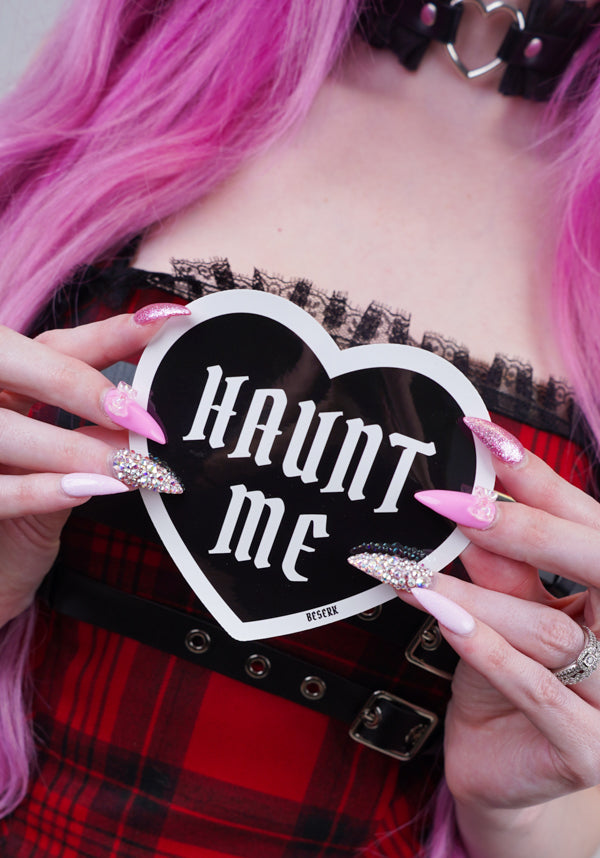 Haunt Me | VINYL STICKER