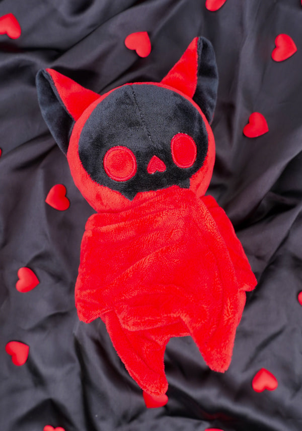 Skele Koumori-Chan [Black/Red] | BAT PLUSH